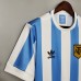 Argentina 1978 World Cup Home White&Blue Soccer Jersey